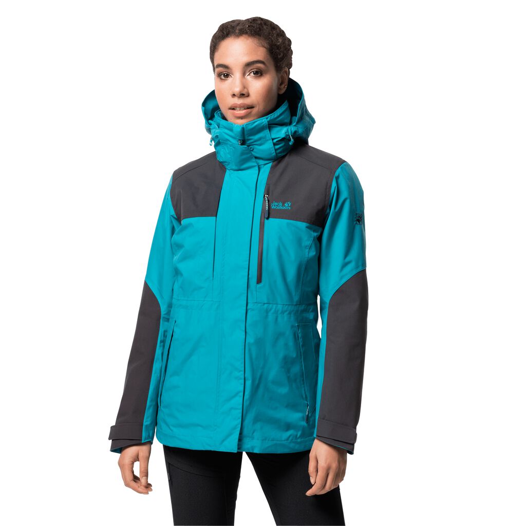 Jack Wolfskin THORI μπουφαν 3 σε 1 γυναικεια βαθυ μπλε | GR8039460